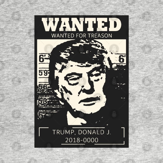 Trump Wanted Sign by Etopix